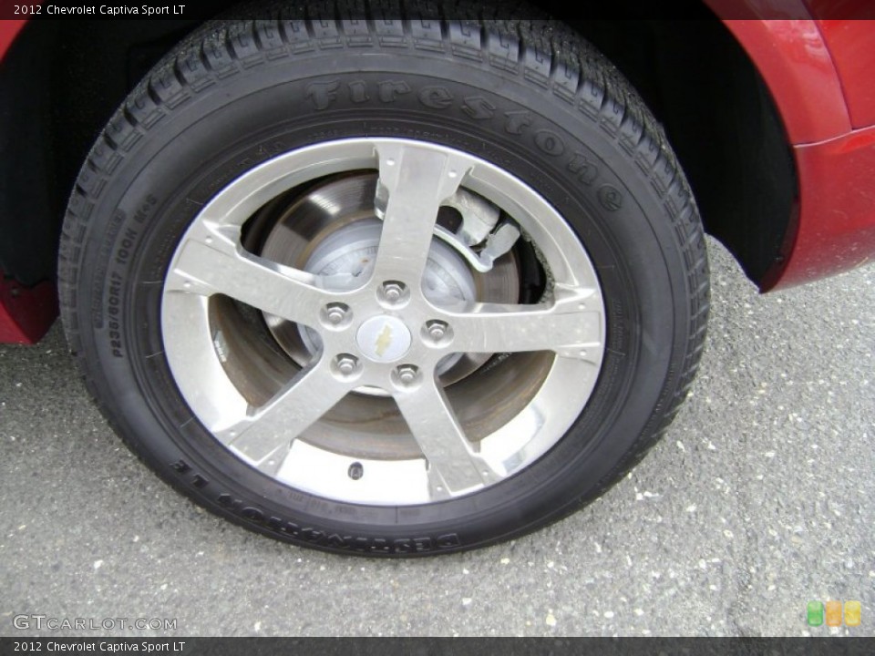 2012 Chevrolet Captiva Sport LT Wheel and Tire Photo #66213883