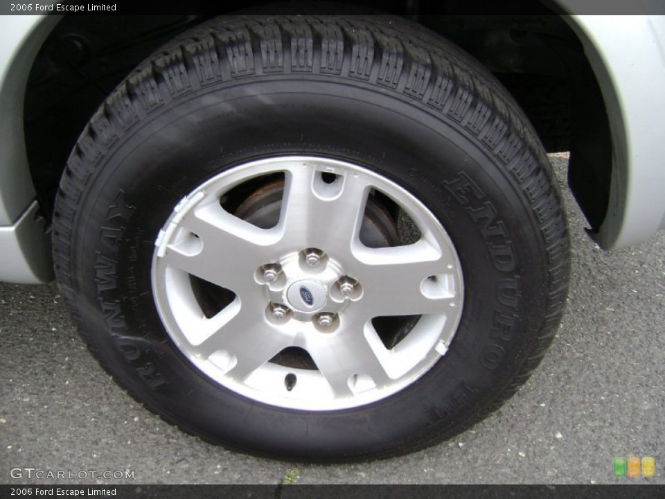2006 Ford Escape Limited Wheel and Tire Photo #66214588