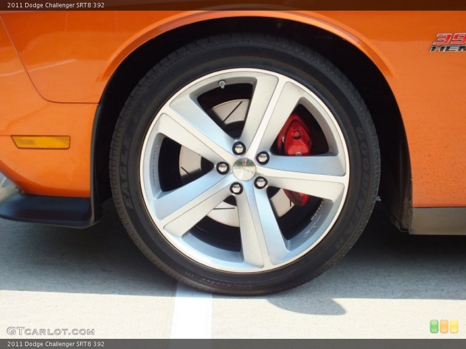 2011 Dodge Challenger SRT8 392 Wheel and Tire Photo #66217926