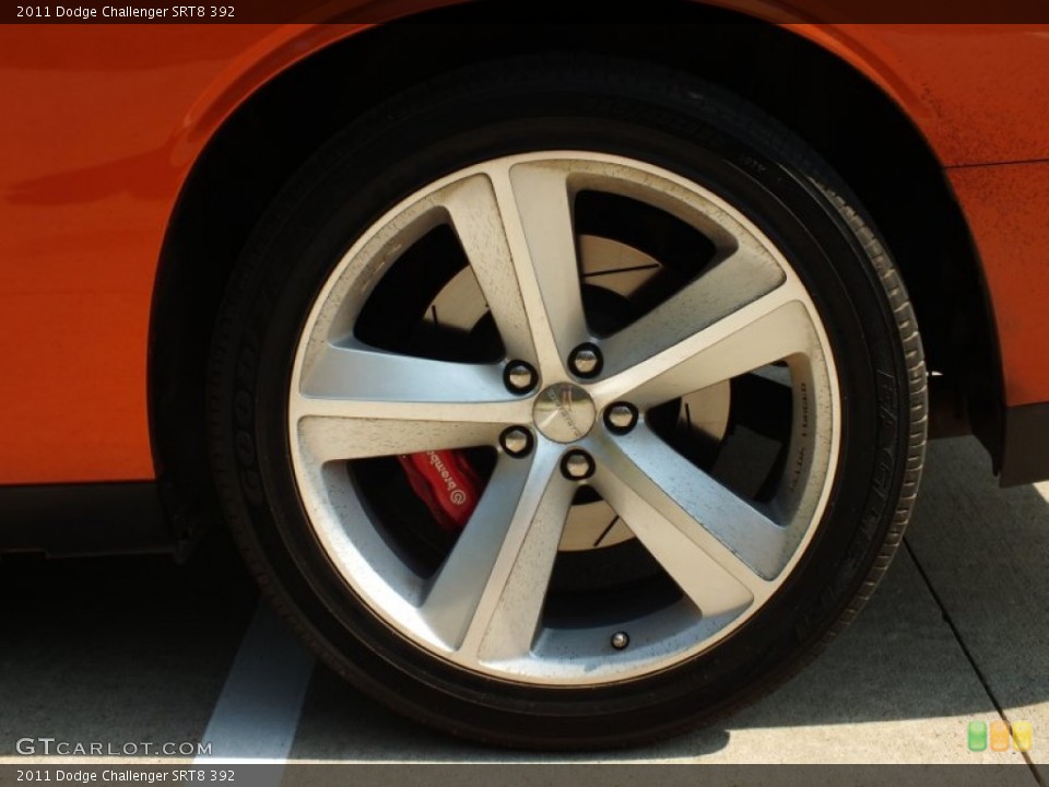 2011 Dodge Challenger SRT8 392 Wheel and Tire Photo #66217930