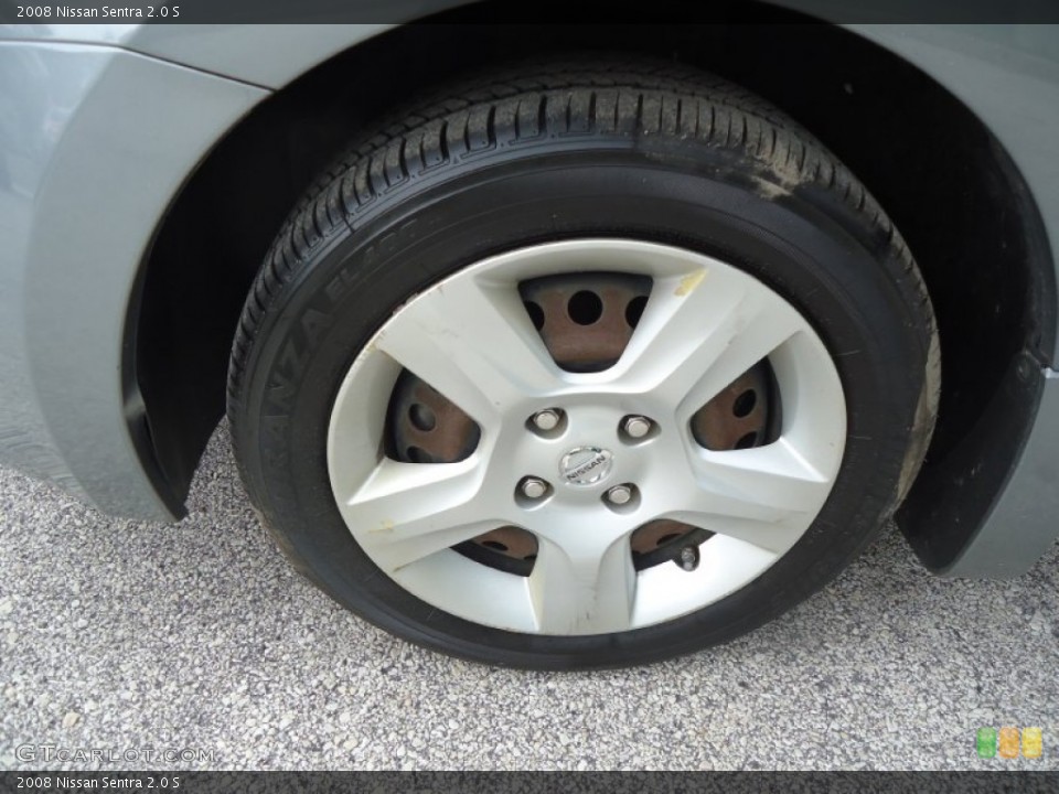 2008 Nissan Sentra 2.0 S Wheel and Tire Photo #66218353