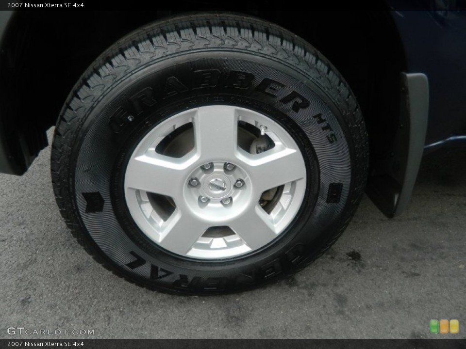 2007 Nissan Xterra SE 4x4 Wheel and Tire Photo #66224733