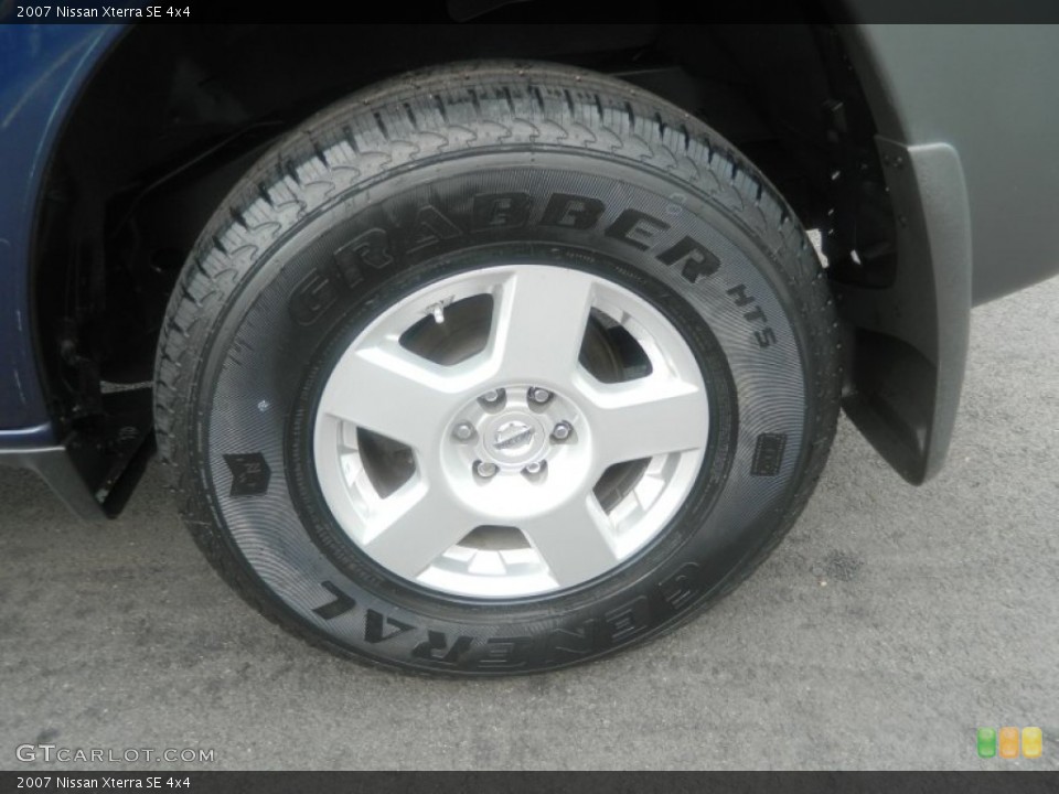 2007 Nissan Xterra SE 4x4 Wheel and Tire Photo #66224742