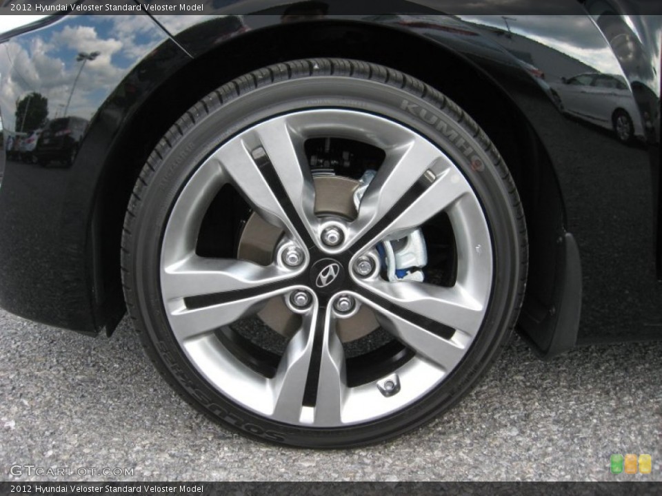 2012 Hyundai Veloster  Wheel and Tire Photo #66226958