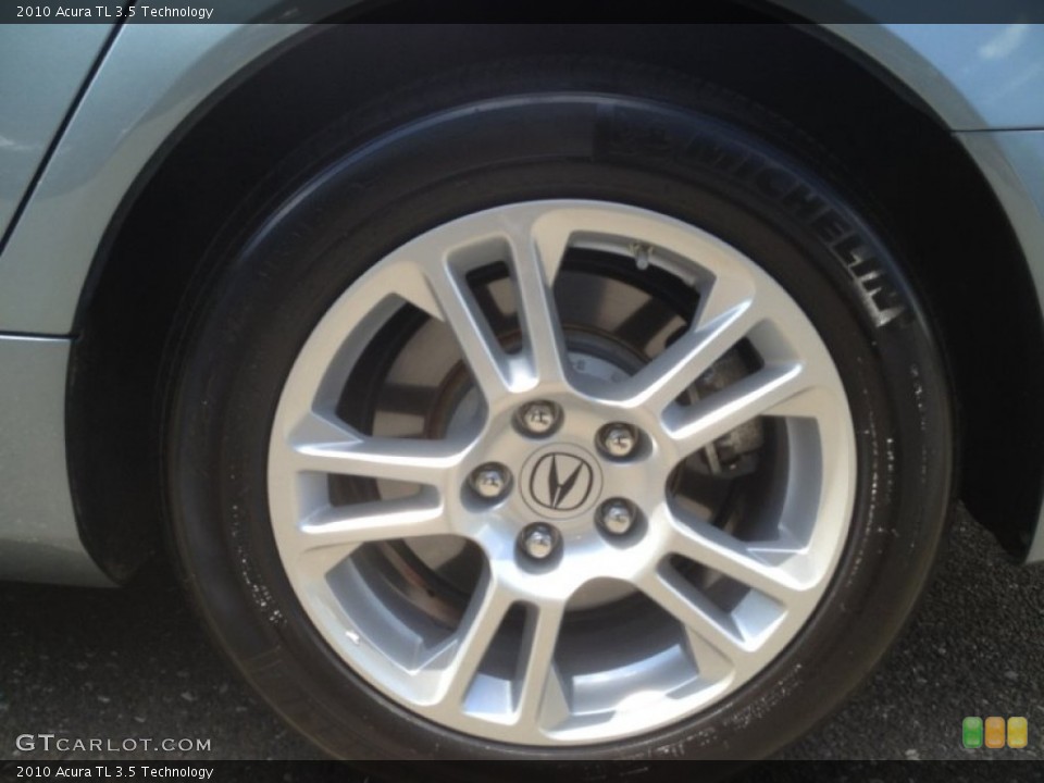2010 Acura TL 3.5 Technology Wheel and Tire Photo #66227165