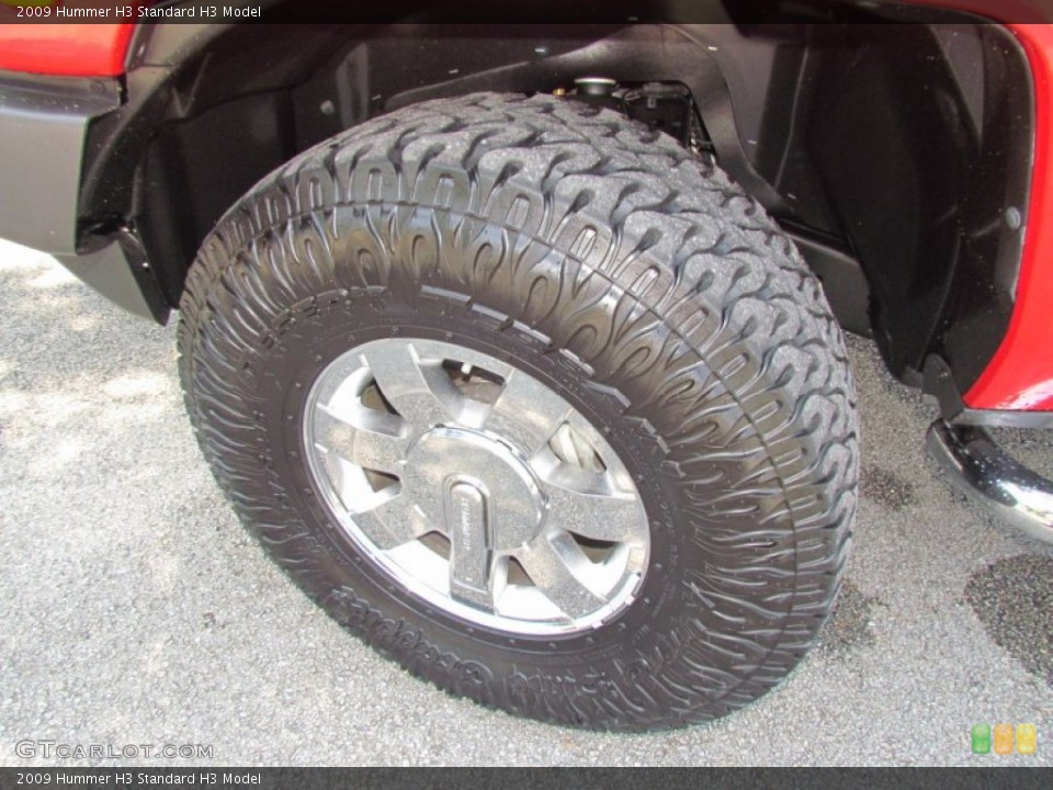 2009 Hummer H3  Wheel and Tire Photo #66228113