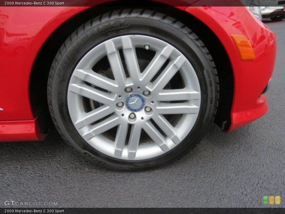 2009 Mercedes-Benz C 300 Sport Wheel and Tire Photo #66229478
