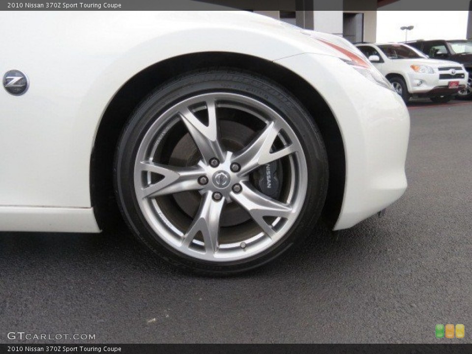 2010 Nissan 370Z Sport Touring Coupe Wheel and Tire Photo #66229911