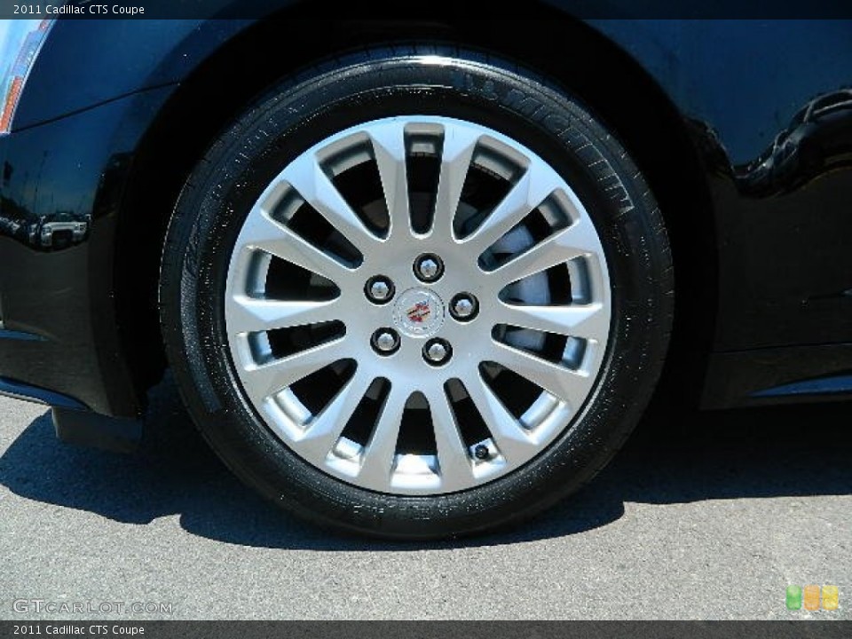 2011 Cadillac CTS Coupe Wheel and Tire Photo #66230583