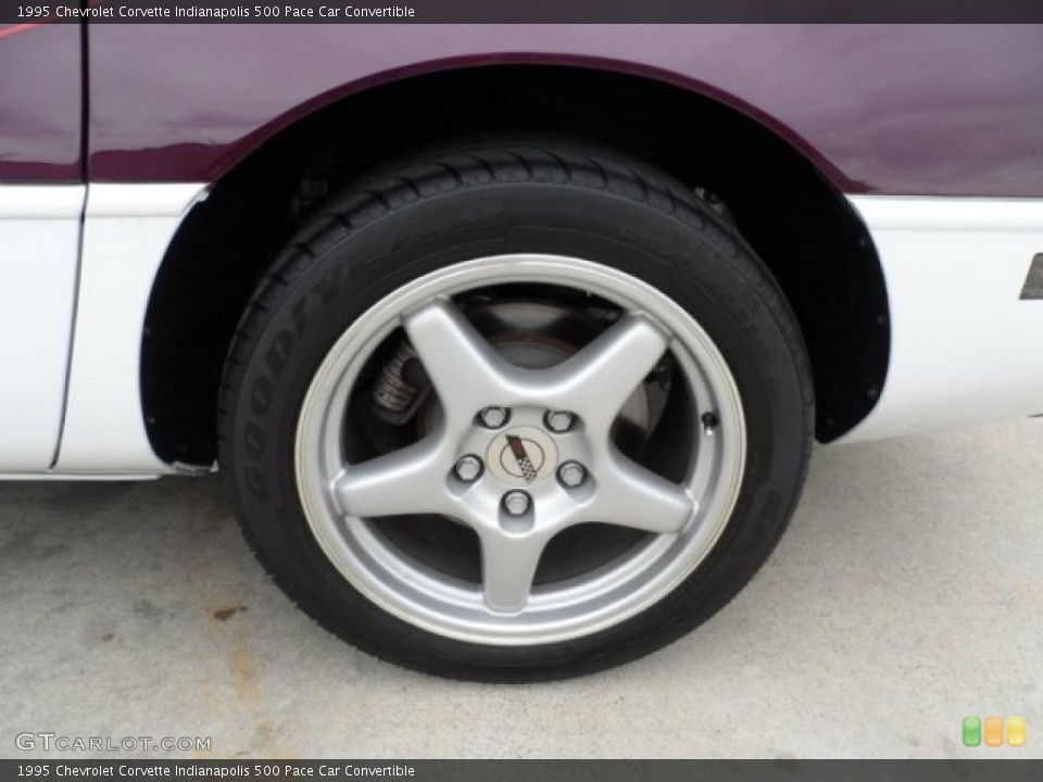 1995 Chevrolet Corvette Indianapolis 500 Pace Car Convertible Wheel and Tire Photo #66242148