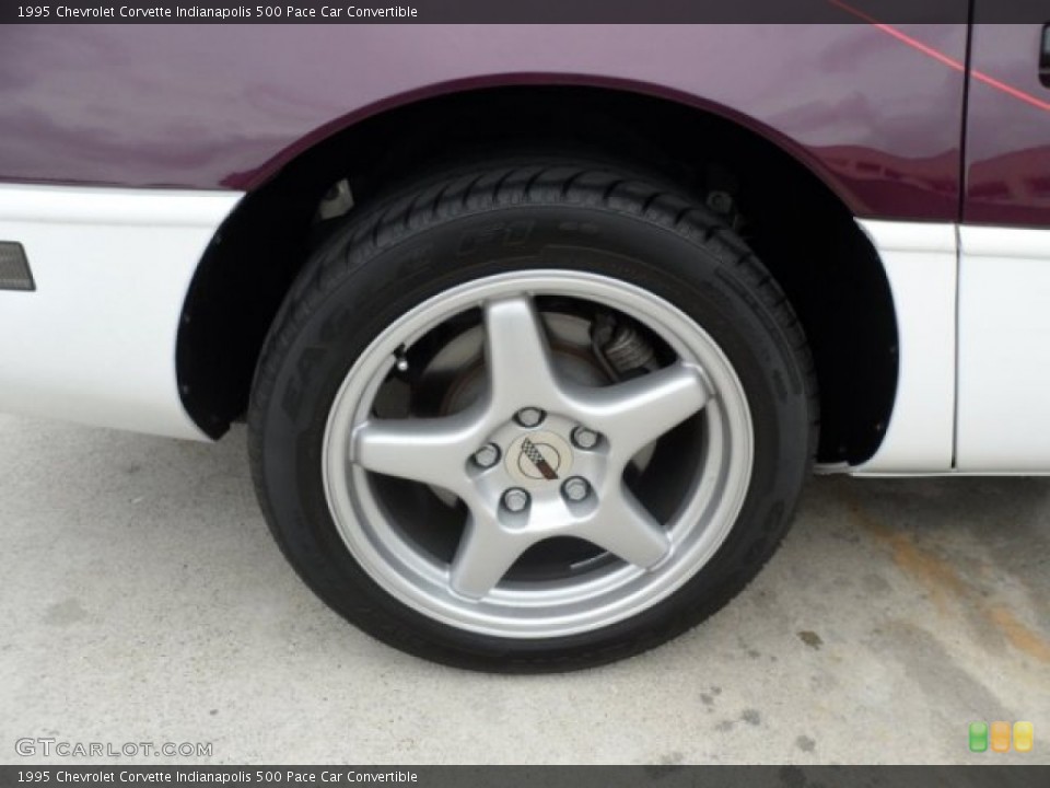 1995 Chevrolet Corvette Indianapolis 500 Pace Car Convertible Wheel and Tire Photo #66242157