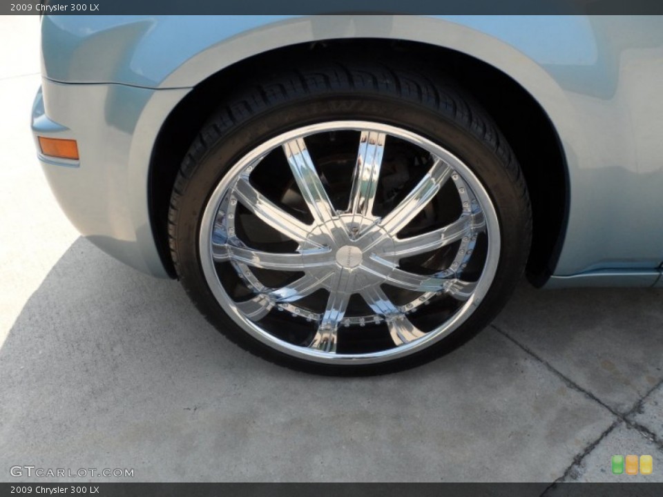 2009 Chrysler 300 Custom Wheel and Tire Photo #66243237