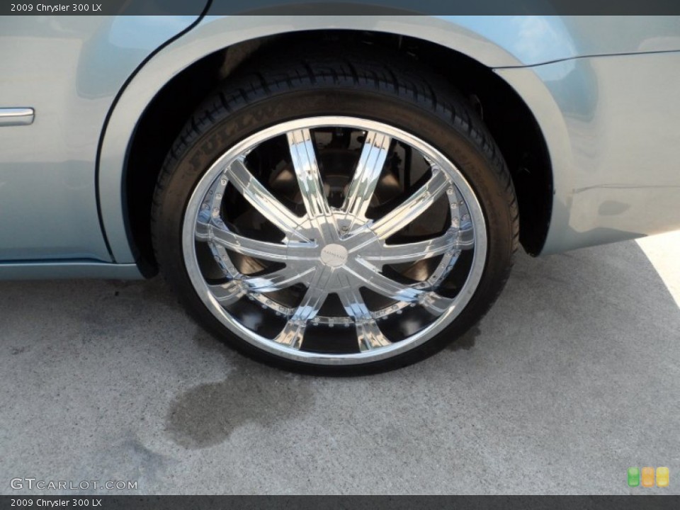 2009 Chrysler 300 Custom Wheel and Tire Photo #66243246