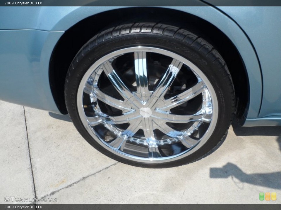 2009 Chrysler 300 Custom Wheel and Tire Photo #66243255
