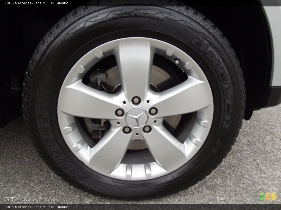 2006 Mercedes-Benz ML 500 4Matic Wheel and Tire Photo #66243384