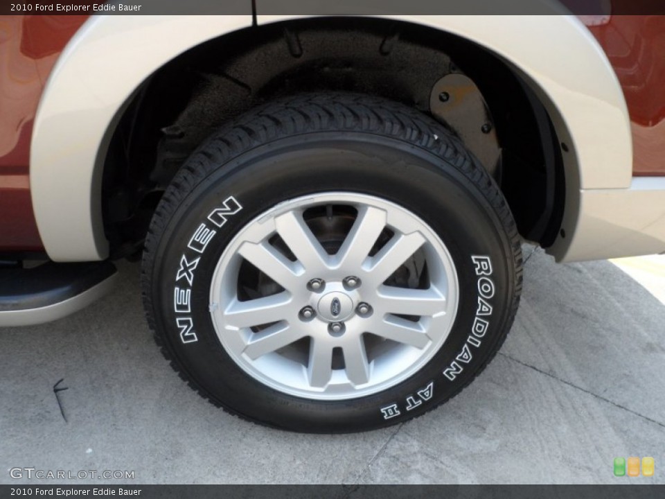 2010 Ford Explorer Eddie Bauer Wheel and Tire Photo #66244738