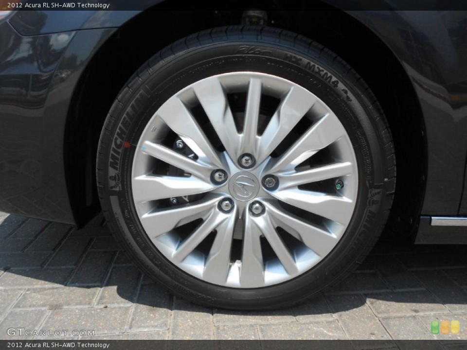 2012 Acura RL SH-AWD Technology Wheel and Tire Photo #66245617
