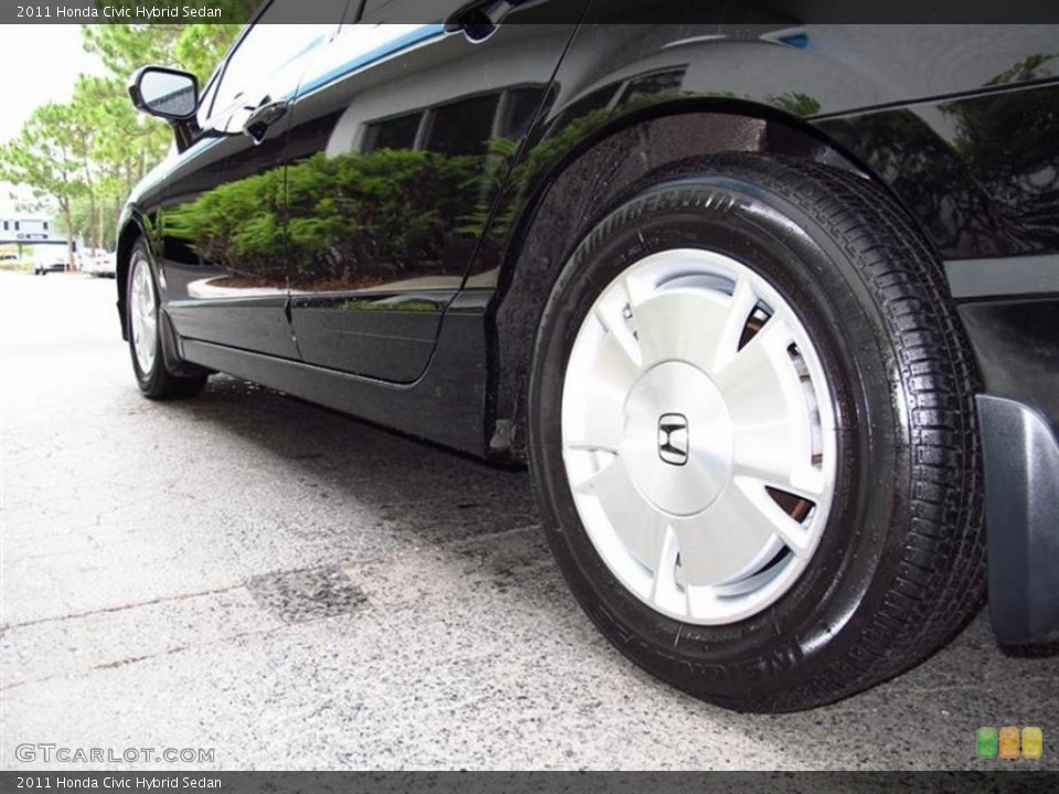 2011 Honda Civic Hybrid Sedan Wheel and Tire Photo #66245839