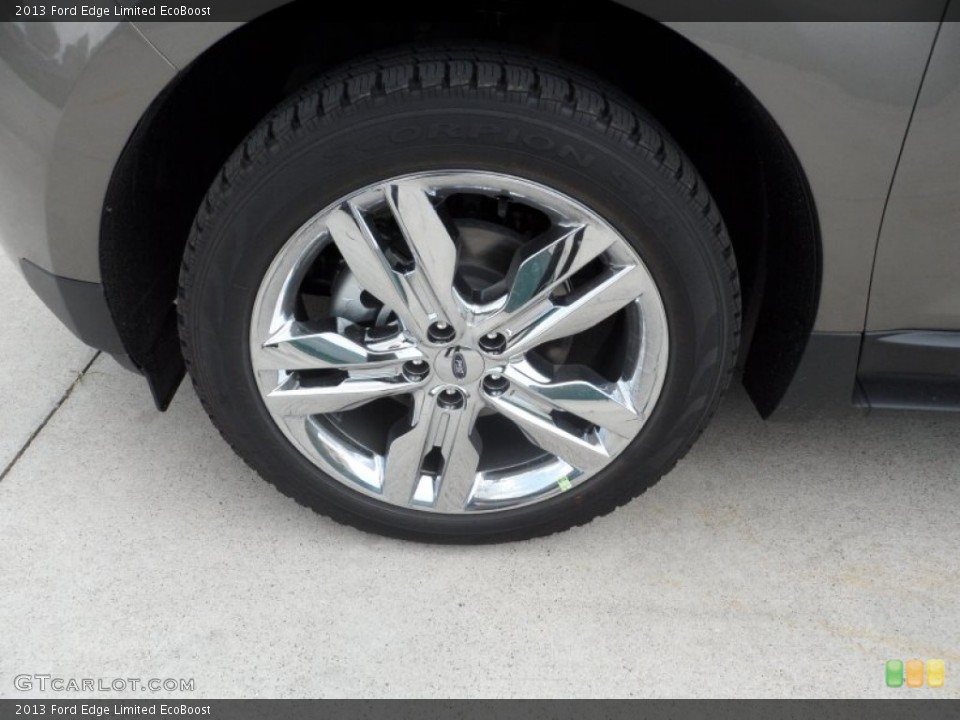 2013 Ford Edge Limited EcoBoost Wheel and Tire Photo #66246580
