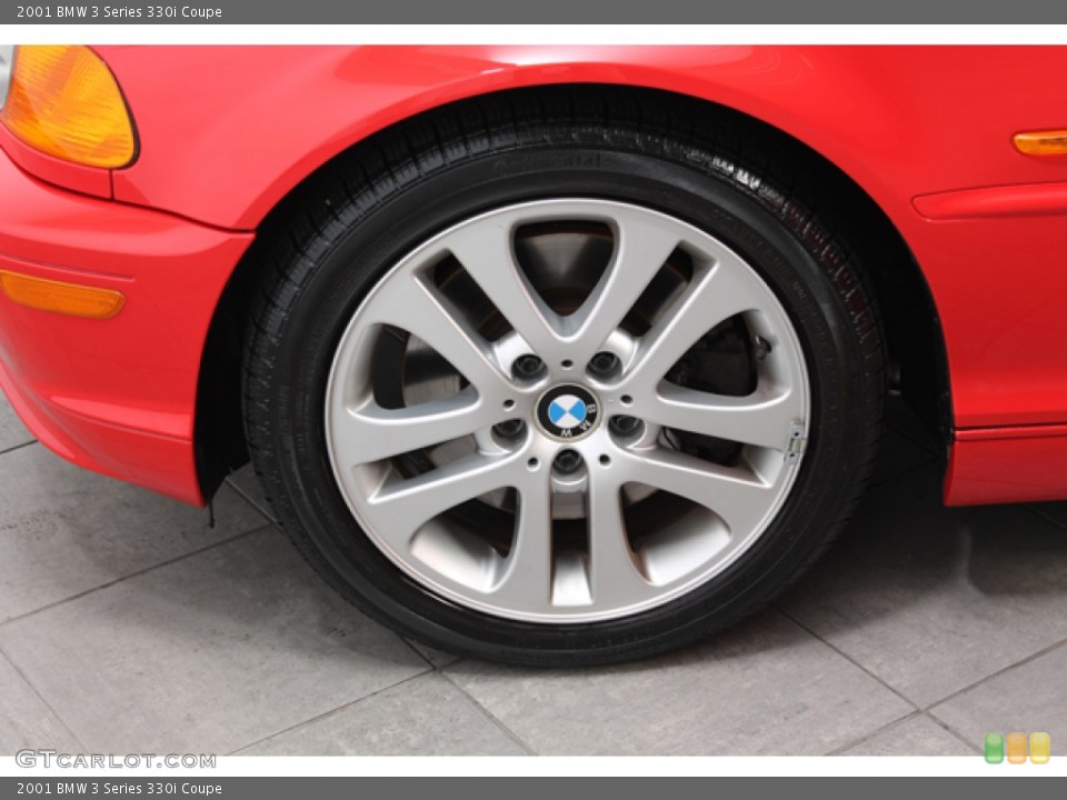 2001 BMW 3 Series 330i Coupe Wheel and Tire Photo #66247541