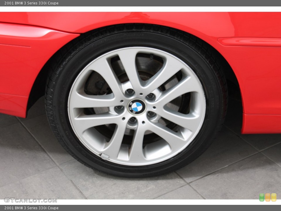 2001 BMW 3 Series 330i Coupe Wheel and Tire Photo #66247550
