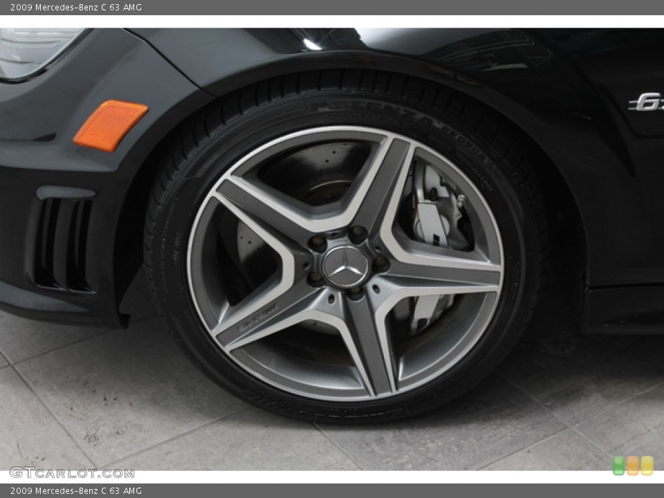 2009 Mercedes-Benz C 63 AMG Wheel and Tire Photo #66248729