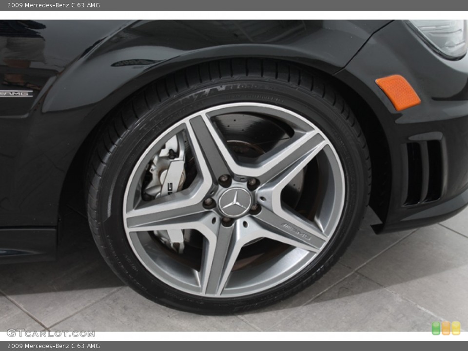 2009 Mercedes-Benz C 63 AMG Wheel and Tire Photo #66248738