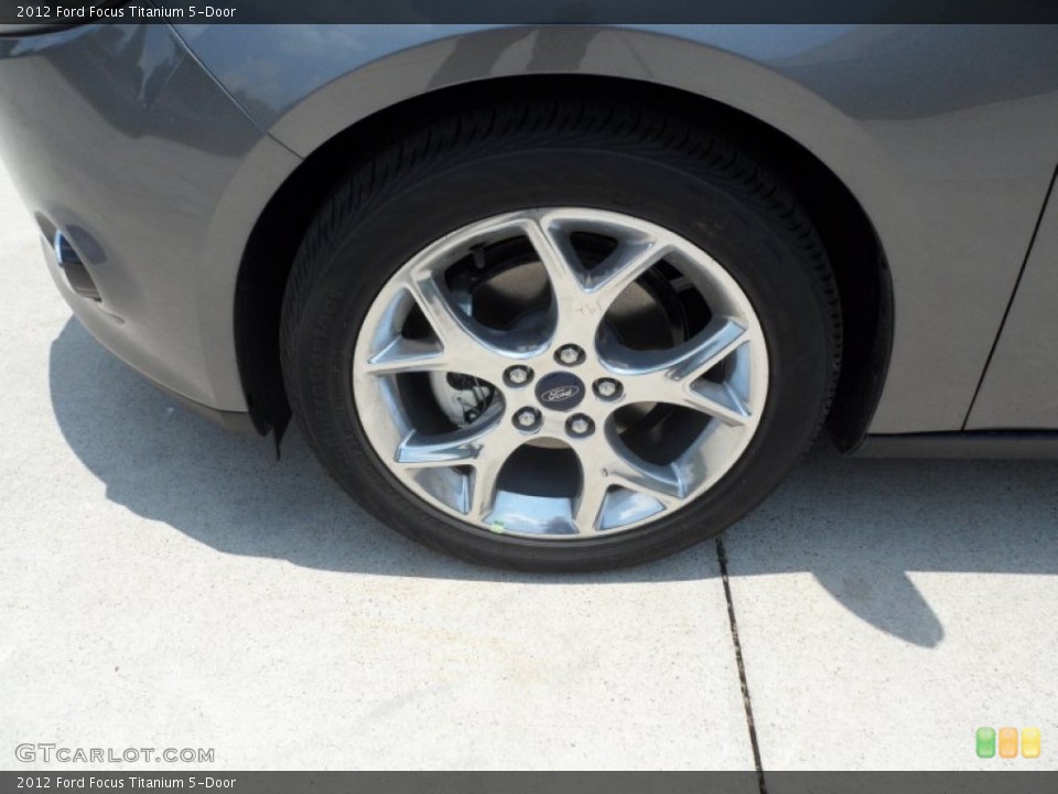 2012 Ford Focus Titanium 5-Door Wheel and Tire Photo #66248909