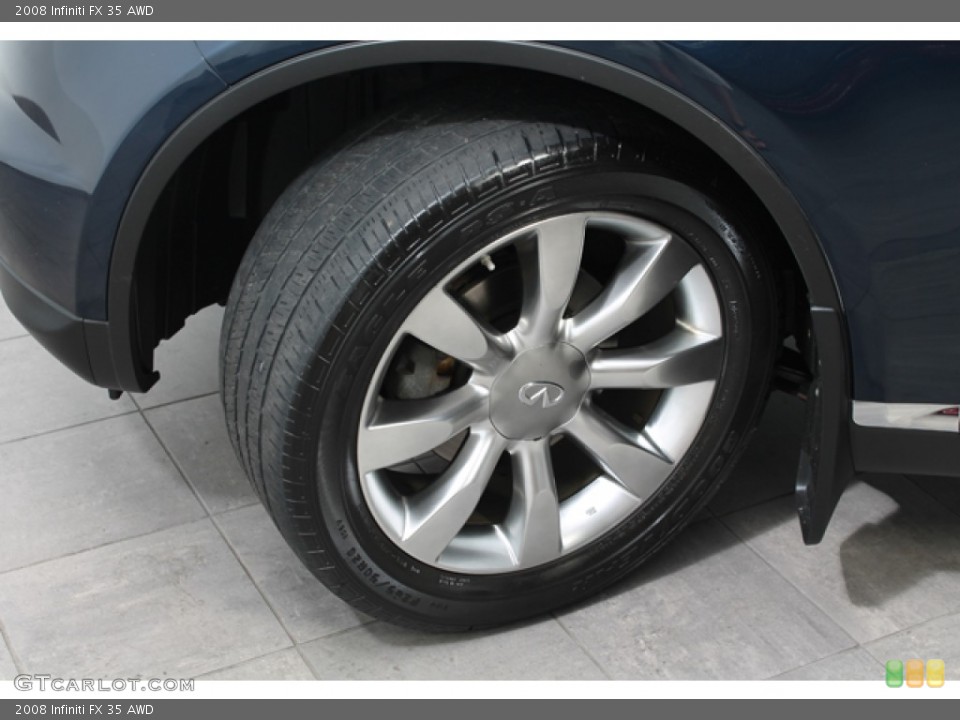 2008 Infiniti FX 35 AWD Wheel and Tire Photo #66249500