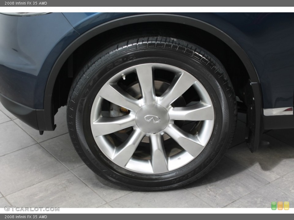 2008 Infiniti FX 35 AWD Wheel and Tire Photo #66249521