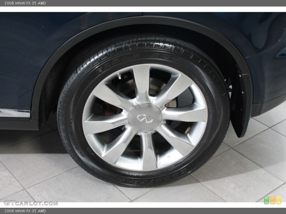 2008 Infiniti FX 35 AWD Wheel and Tire Photo #66249530