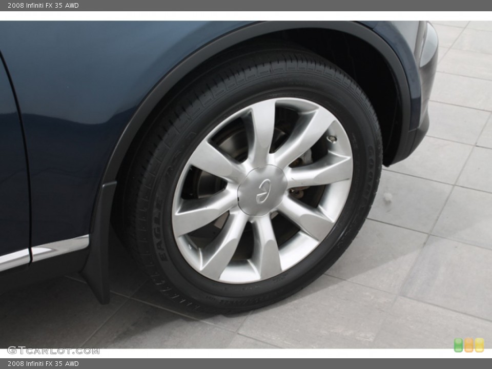 2008 Infiniti FX 35 AWD Wheel and Tire Photo #66249540