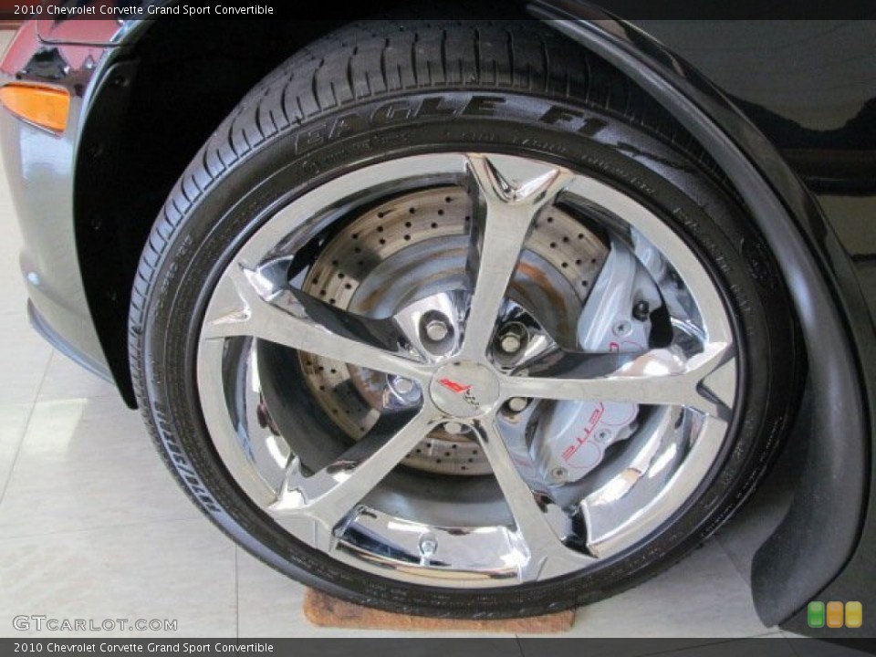 2010 Chevrolet Corvette Grand Sport Convertible Wheel and Tire Photo #66250526