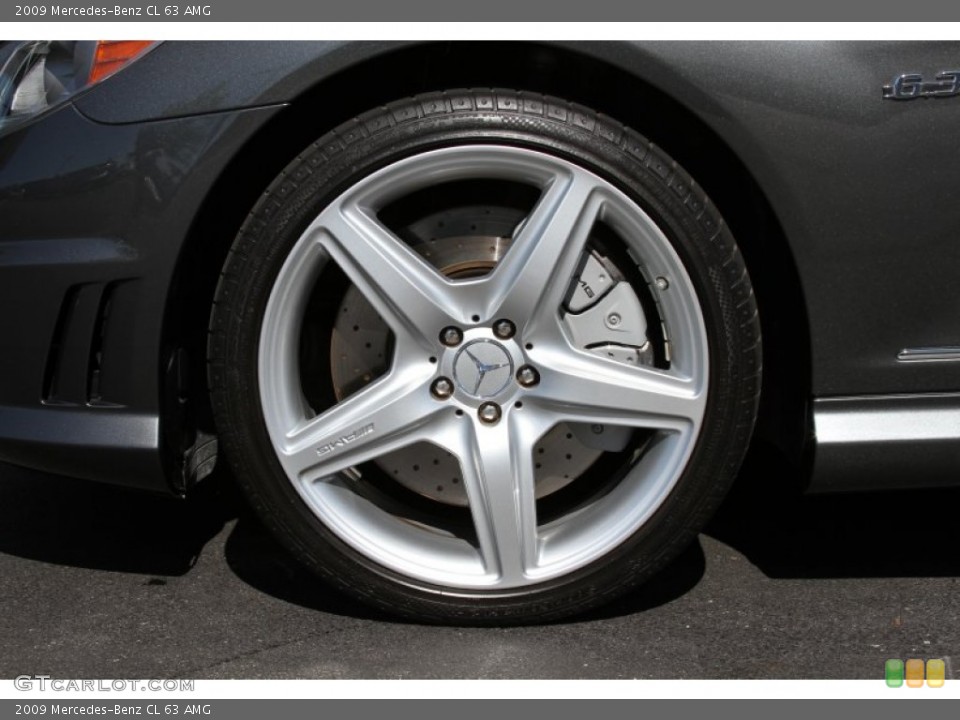 2009 Mercedes-Benz CL 63 AMG Wheel and Tire Photo #66254964