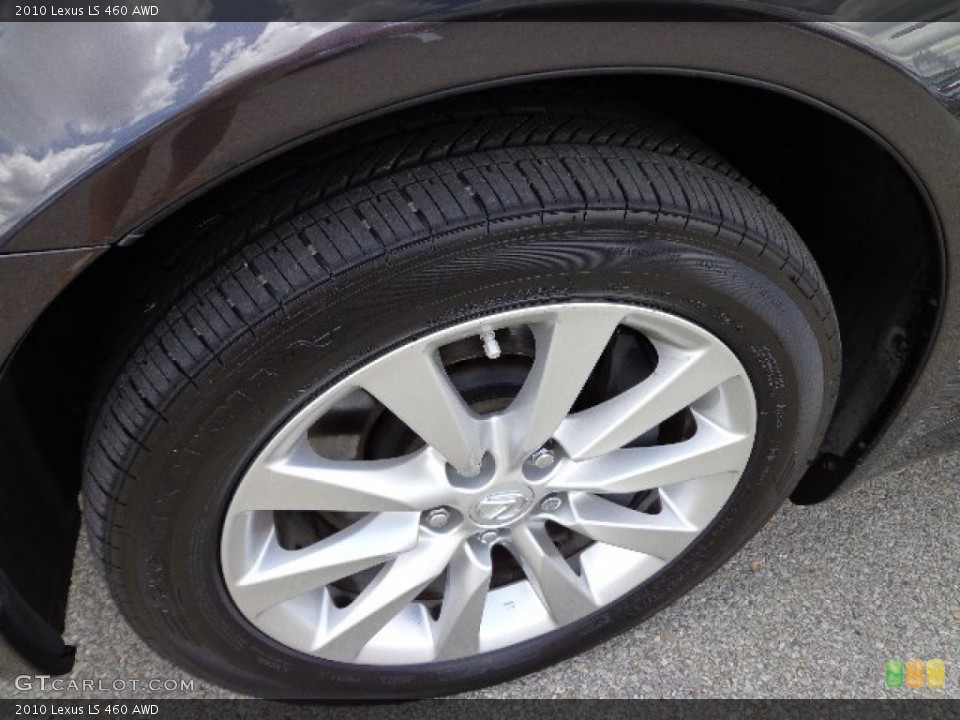 2010 Lexus LS 460 AWD Wheel and Tire Photo #66263232