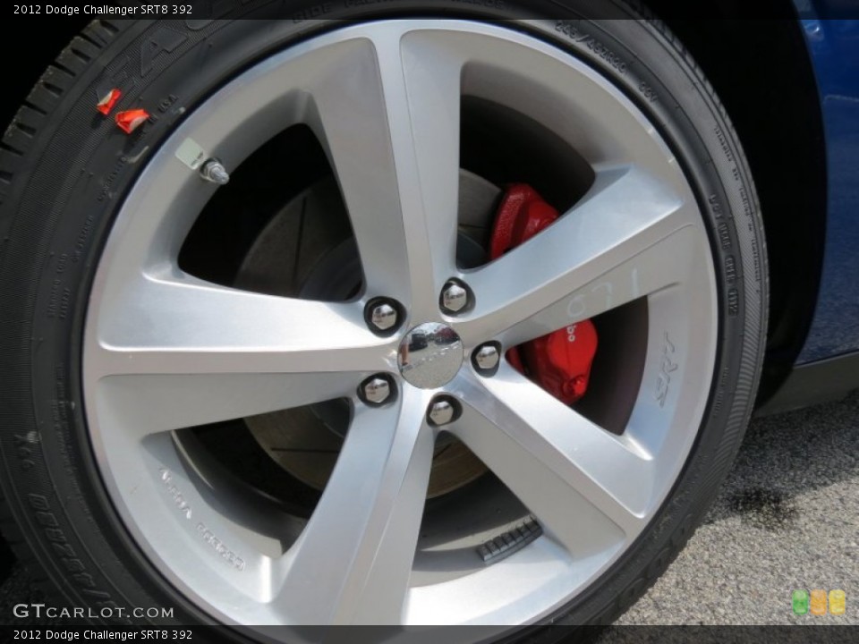 2012 Dodge Challenger SRT8 392 Wheel and Tire Photo #66268221