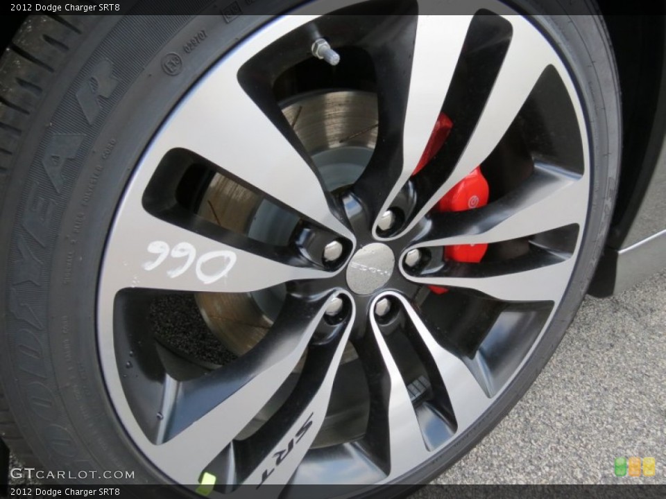 2012 Dodge Charger SRT8 Wheel and Tire Photo #66268653