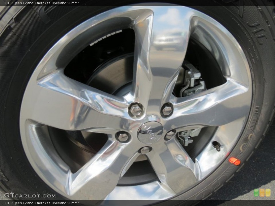 2012 Jeep Grand Cherokee Overland Summit Wheel and Tire Photo #66269055