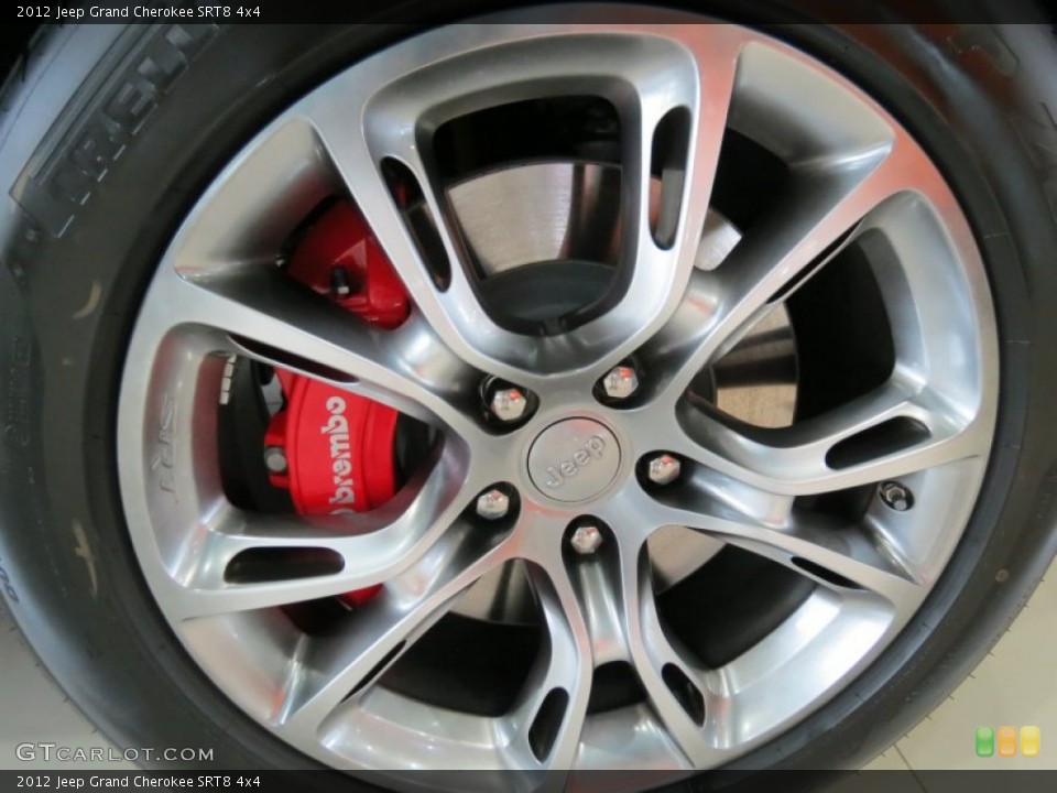 2012 Jeep Grand Cherokee SRT8 4x4 Wheel and Tire Photo #66269413