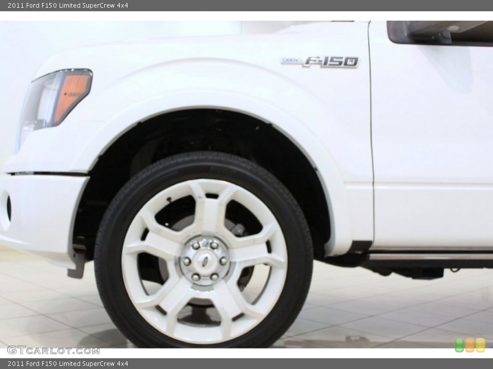 2011 Ford F150 Limited SuperCrew 4x4 Wheel and Tire Photo #66270763