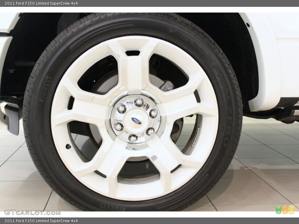 2011 Ford F150 Limited SuperCrew 4x4 Wheel and Tire Photo #66270766