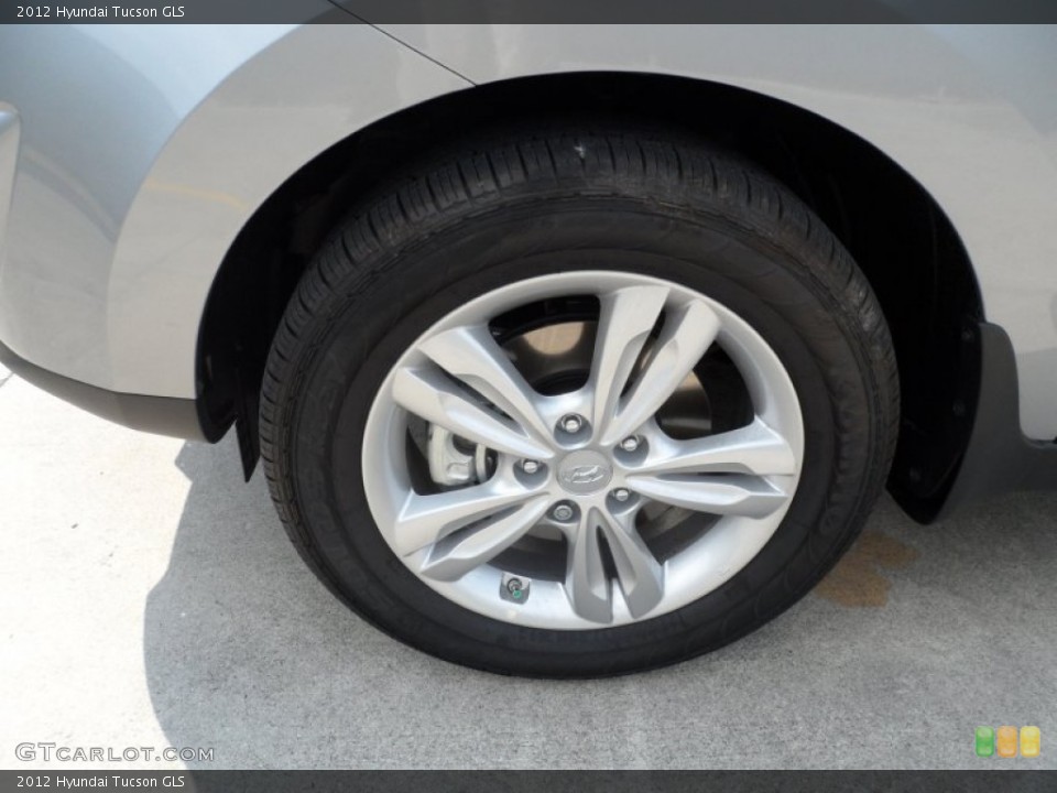 2012 Hyundai Tucson GLS Wheel and Tire Photo #66277806