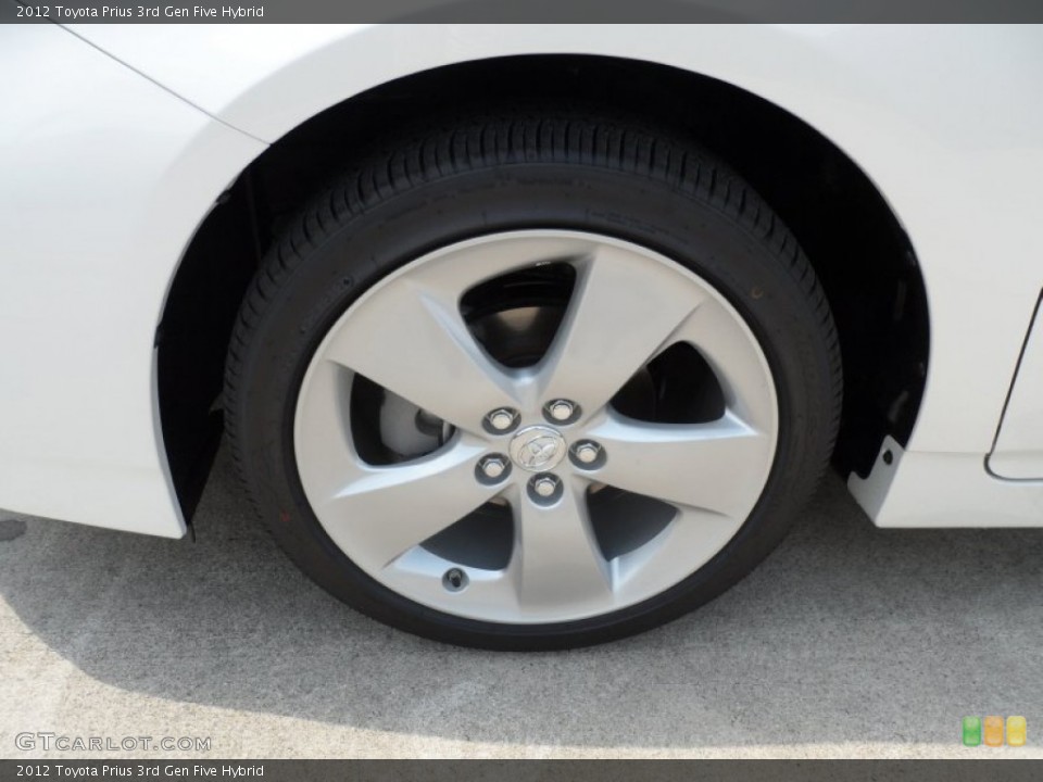 2012 Toyota Prius 3rd Gen Wheels and Tires