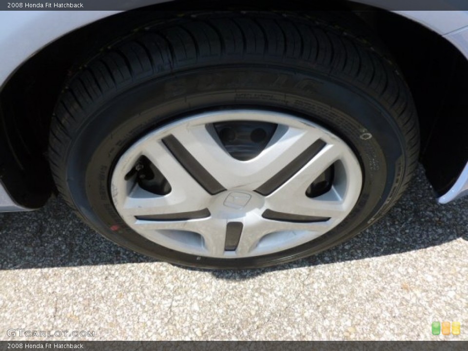 2008 Honda Fit Hatchback Wheel and Tire Photo #66280356