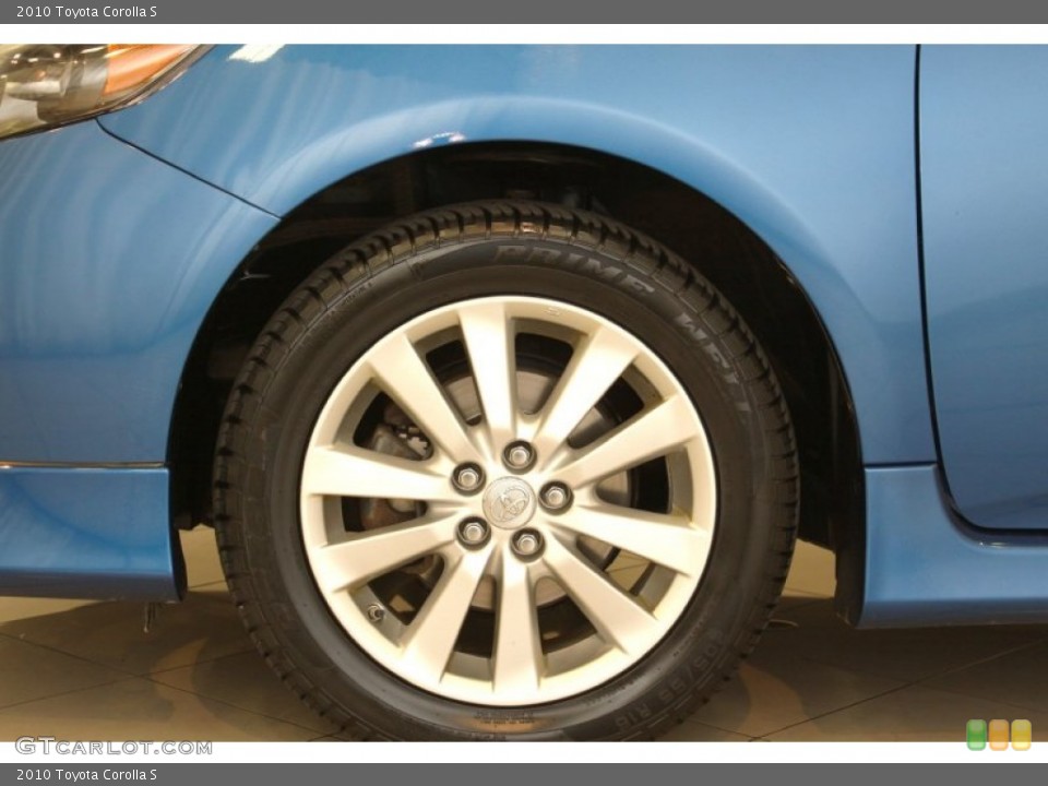 2010 Toyota Corolla S Wheel and Tire Photo #66280683