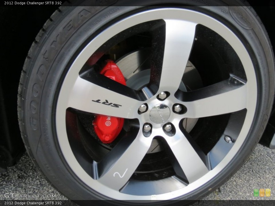 2012 Dodge Challenger SRT8 392 Wheel and Tire Photo #66282504