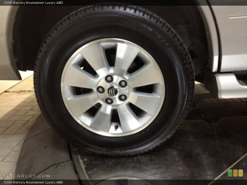 2006 Mercury Mountaineer Luxury AWD Wheel and Tire Photo #66285777