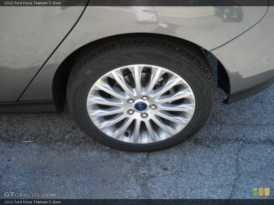 2012 Ford Focus Titanium 5-Door Wheel and Tire Photo #66286404