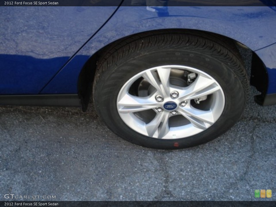 2012 Ford Focus SE Sport Sedan Wheel and Tire Photo #66287397