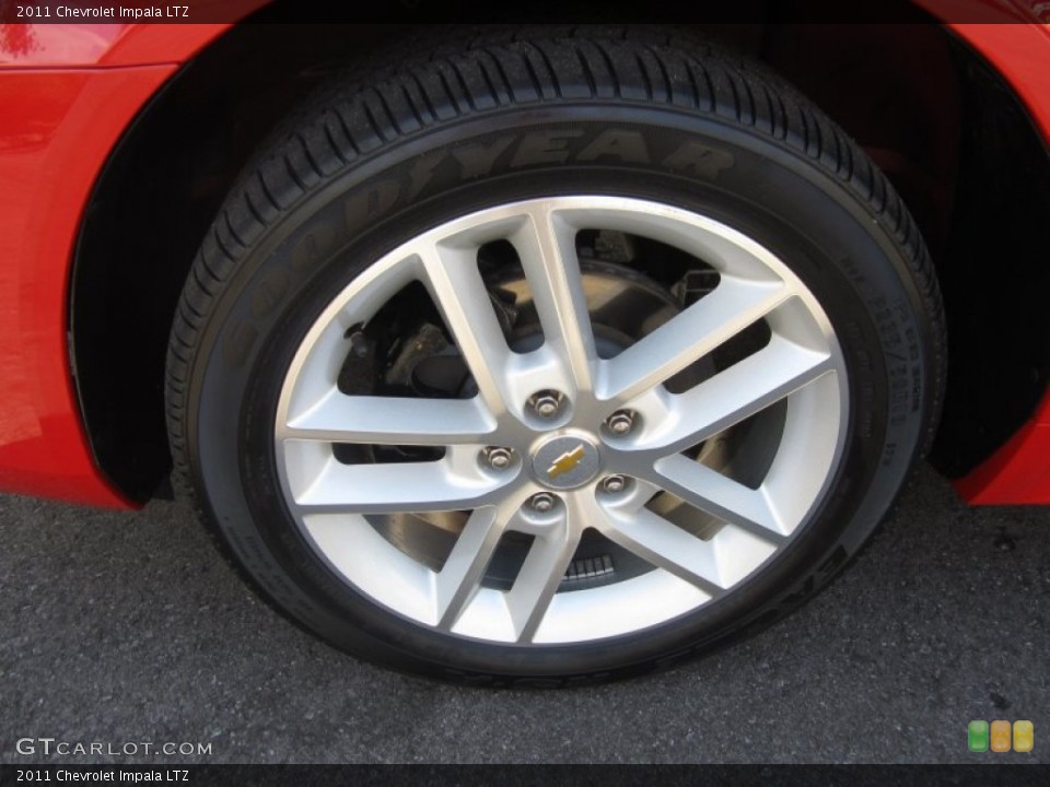 2011 Chevrolet Impala LTZ Wheel and Tire Photo #66291198